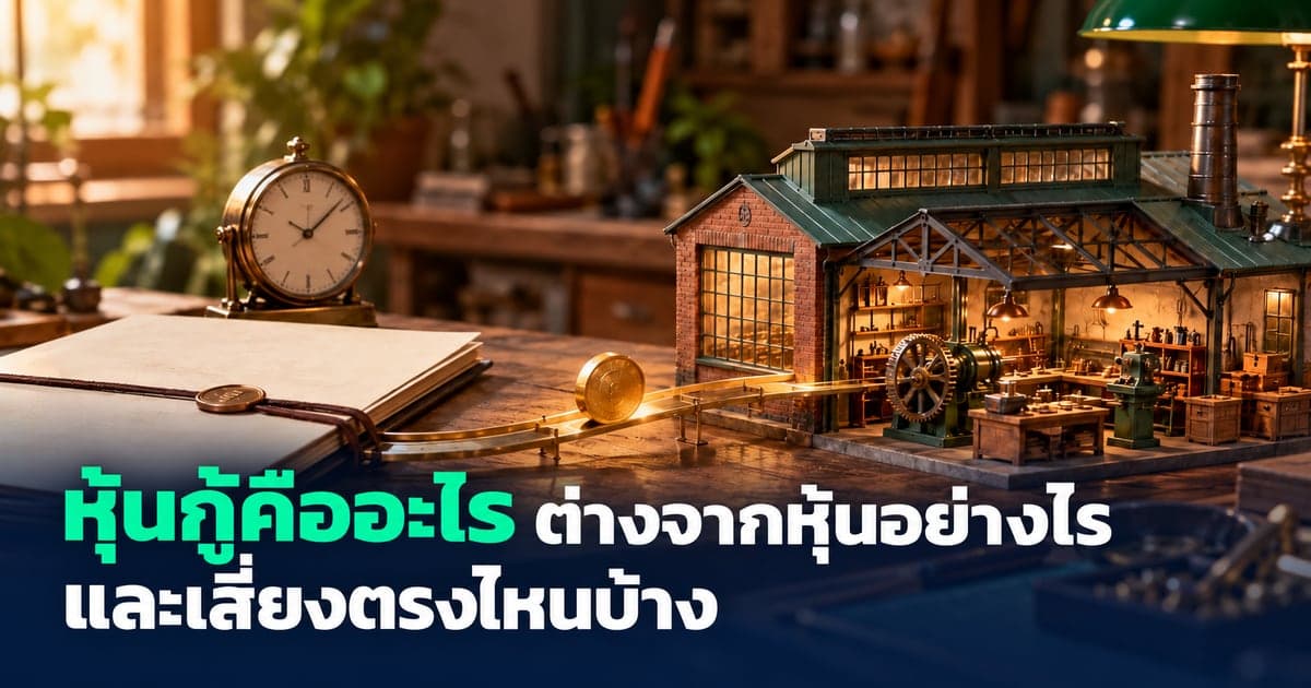 หุ้นกู้คืออะไร ต่างจากหุ้นอย่างไร และเสี่ยงตรงไหนบ้าง